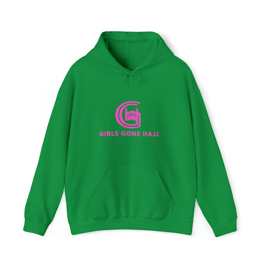 Pretty in Pink Girls Gone Hajj Unisex Heavy Blend™ Hooded Sweatshirt