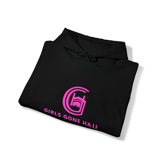 Pretty in Pink Girls Gone Hajj Unisex Heavy Blend™ Hooded Sweatshirt