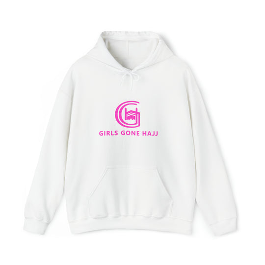 Pretty in Pink Girls Gone Hajj Unisex Heavy Blend™ Hooded Sweatshirt