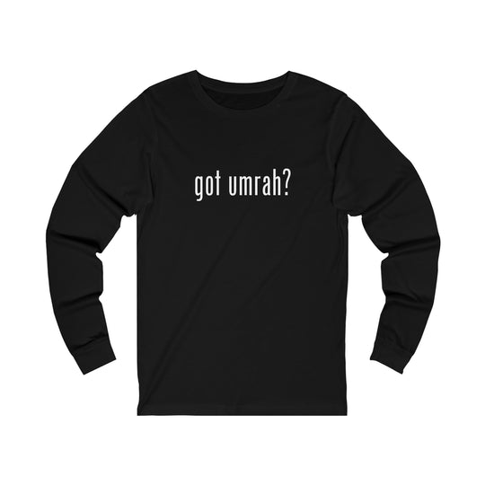 Got Umrah?  Unisex Jersey Long Sleeve Tee