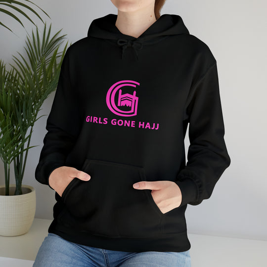 Pretty in Pink Girls Gone Hajj Unisex Heavy Blend™ Hooded Sweatshirt