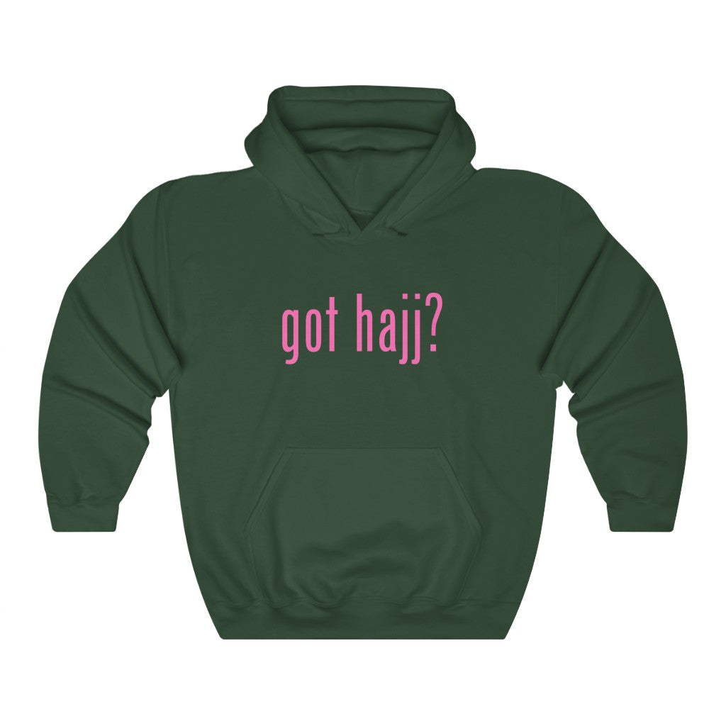 Got Hajj? Pink Unisex Heavy Blend™ Hooded Sweatshirt