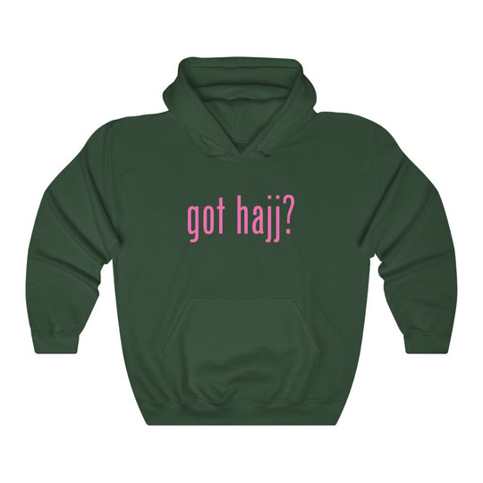 Got Hajj? Pink Unisex Heavy Blend™ Hooded Sweatshirt