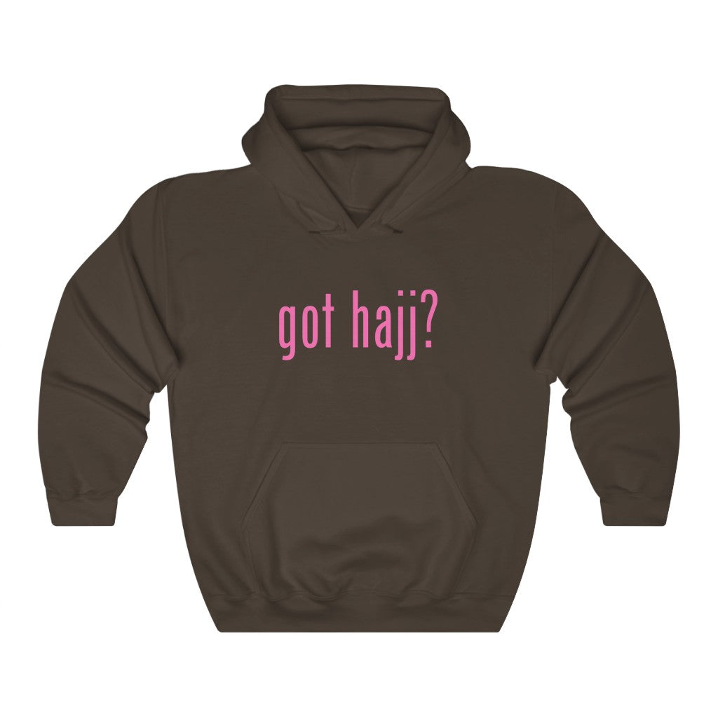 Got Hajj? Pink Unisex Heavy Blend™ Hooded Sweatshirt