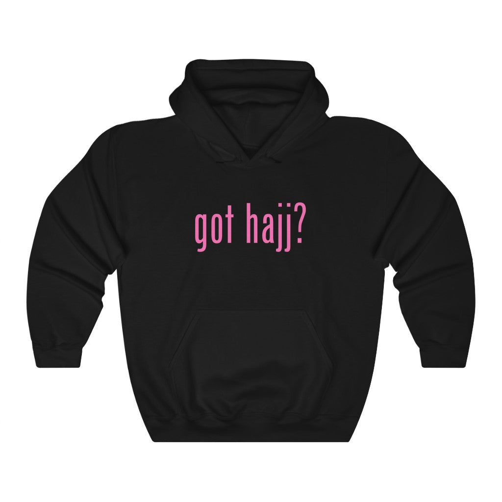 Got Hajj? Pink Unisex Heavy Blend™ Hooded Sweatshirt