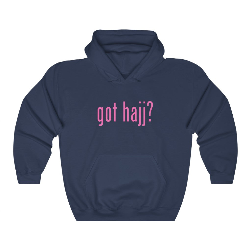 Got Hajj? Pink Unisex Heavy Blend™ Hooded Sweatshirt