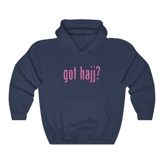 Got Hajj? Pink Unisex Heavy Blend™ Hooded Sweatshirt